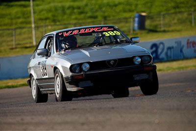 389;1983-Alfa-Romeo-GTV6;25-July-2009;Australia;David-Harris;FOSC;Festival-of-Sporting-Cars;Marque-Sports;NSW;Narellan;New-South-Wales;Oran-Park-Raceway;Production-Sports-Cars;auto;motorsport;racing;super-telephoto