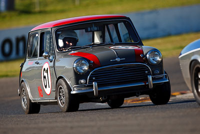 61;1964-Morris-Cooper-S;25-July-2009;Australia;DJW61;David-Wheatley;FOSC;Festival-of-Sporting-Cars;Group-N;Historic-Touring-Cars;NSW;Narellan;New-South-Wales;Oran-Park-Raceway;auto;classic;historic;motorsport;racing;super-telephoto;vintage