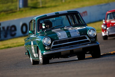 63;1963-Ford-Cortina;25-July-2009;Australia;Brian-Titheradge;FOSC;Festival-of-Sporting-Cars;Group-N;Historic-Touring-Cars;NSW;Narellan;New-South-Wales;Oran-Park-Raceway;auto;classic;historic;motorsport;racing;super-telephoto;vintage