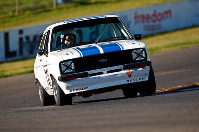 721;1977-Ford-Escort-Mk-II;25-July-2009;Australia;FOSC;Festival-of-Sporting-Cars;Gary-Adams;NSW;Narellan;New-South-Wales;Oran-Park-Raceway;Regularity;auto;motorsport;racing;super-telephoto