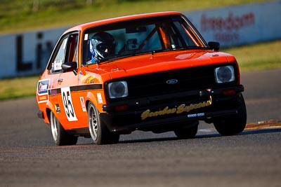 95;1975-Ford-Escort-Mk-II;25-July-2009;Australia;FOSC;Festival-of-Sporting-Cars;Matthew-Nicholls;NSW;Narellan;New-South-Wales;Oran-Park-Raceway;Regularity;auto;motorsport;racing;super-telephoto