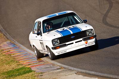 721;1977-Ford-Escort-Mk-II;25-July-2009;Australia;FOSC;Festival-of-Sporting-Cars;Gary-Adams;NSW;Narellan;New-South-Wales;Oran-Park-Raceway;Regularity;auto;motorsport;racing;super-telephoto