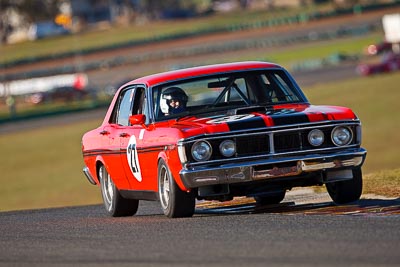 27;1971-Ford-Falcon-XY;25-July-2009;Australia;FOSC;Festival-of-Sporting-Cars;Group-N;Historic-Touring-Cars;NSW;Narellan;New-South-Wales;Oran-Park-Raceway;Peter-OBrien;auto;classic;historic;motorsport;racing;super-telephoto;vintage