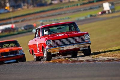 6;1964-Chevrolet-Nova;25-July-2009;Australia;FOSC;Festival-of-Sporting-Cars;Group-N;Historic-Touring-Cars;NSW;Narellan;New-South-Wales;Oran-Park-Raceway;Ross-Muller;auto;classic;historic;motorsport;racing;super-telephoto;vintage