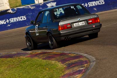 3;1988-BMW-325i;25-July-2009;ASB14V;Australia;Clayton-Shipp;FOSC;Festival-of-Sporting-Cars;NSW;Narellan;New-South-Wales;Oran-Park-Raceway;Regularity;auto;motorsport;racing;super-telephoto