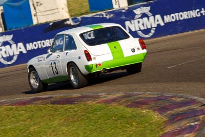 13;1970-MGB-GT;25-July-2009;Australia;FOSC;Festival-of-Sporting-Cars;NSW;Narellan;New-South-Wales;Oran-Park-Raceway;Regularity;Robin-Swann;auto;motorsport;racing;super-telephoto