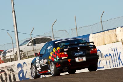 321;1996-BMW-323i;25-July-2009;Australia;FOSC;Festival-of-Sporting-Cars;Improved-Production;NSW;Narellan;New-South-Wales;Oran-Park-Raceway;Sue-Hughes;auto;motion-blur;motorsport;racing;super-telephoto