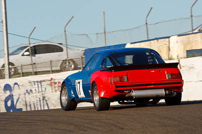 17;1979-Mazda-RX‒7;25-July-2009;Australia;FOSC;Festival-of-Sporting-Cars;Improved-Production;John-Gibson;NSW;Narellan;New-South-Wales;Oran-Park-Raceway;auto;motion-blur;motorsport;racing;super-telephoto