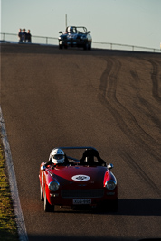 95;1963-Austin-Healey-Sprite;25-July-2009;Australia;FOSC;Festival-of-Sporting-Cars;Group-S;NSW;Narellan;New-South-Wales;Oran-Park-Raceway;Troy-Ryan;XLG995;auto;classic;historic;motorsport;racing;super-telephoto;vintage