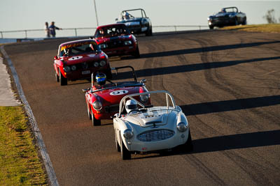 100;03399H;1959-Austin-Healey-3000;25-July-2009;Australia;FOSC;Festival-of-Sporting-Cars;Group-S;NSW;Narellan;New-South-Wales;Oran-Park-Raceway;Peter-Jackson;auto;classic;historic;motorsport;racing;super-telephoto;vintage