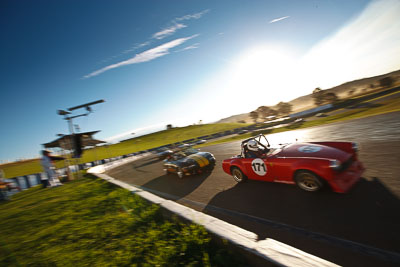 171;1962-MG-Midget-MK-II;25-July-2009;Australia;FOSC;Festival-of-Sporting-Cars;Marque-Sports;NSW;Narellan;New-South-Wales;Oran-Park-Raceway;Production-Sports-Cars;Roland-McIntosh;auto;motion-blur;motorsport;racing;wide-angle