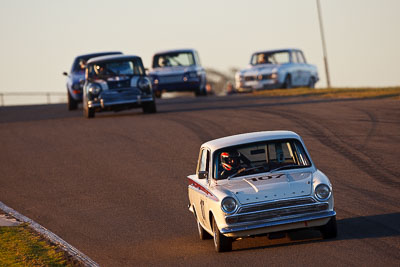 107;1964-Ford-Cortina-GT;25-July-2009;Australia;FOSC;Festival-of-Sporting-Cars;Group-N;Historic-Touring-Cars;Kerry-Hughes;NSW;Narellan;New-South-Wales;Oran-Park-Raceway;auto;classic;historic;motorsport;racing;super-telephoto;vintage