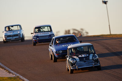 13;1964-Morris-Cooper-S;25-July-2009;Australia;FOSC;Festival-of-Sporting-Cars;Group-N;Historic-Touring-Cars;Ken-Lee;NSW;Narellan;New-South-Wales;Oran-Park-Raceway;auto;classic;historic;motorsport;racing;super-telephoto;vintage