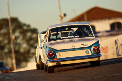109;1964-Ford-Cortina-Mk-I;25-July-2009;Australia;FOSC;Festival-of-Sporting-Cars;Group-N;Historic-Touring-Cars;Matthew-Windsor;NSW;Narellan;New-South-Wales;Oran-Park-Raceway;auto;classic;historic;motorsport;racing;super-telephoto;vintage