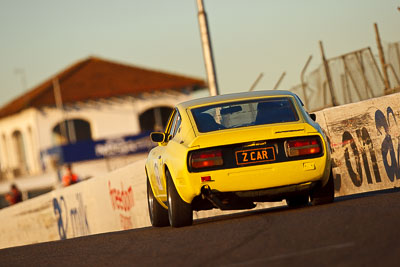 171;1971-Datsun-240Z;25-July-2009;Australia;FOSC;Festival-of-Sporting-Cars;Group-S;Mark-Cassells;NSW;Narellan;New-South-Wales;Oran-Park-Raceway;auto;classic;historic;motorsport;racing;super-telephoto;vintage