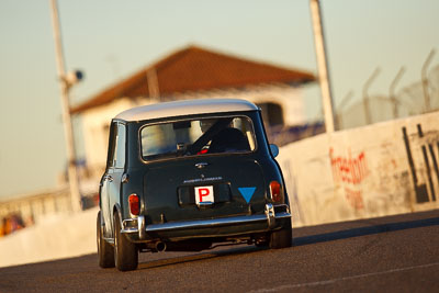 13;1964-Morris-Cooper-S;25-July-2009;Australia;FOSC;Festival-of-Sporting-Cars;Group-N;Historic-Touring-Cars;Ken-Lee;NSW;Narellan;New-South-Wales;Oran-Park-Raceway;auto;classic;historic;motorsport;racing;super-telephoto;vintage