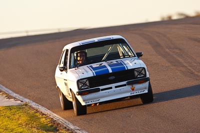 721;1977-Ford-Escort-Mk-II;25-July-2009;Australia;FOSC;Festival-of-Sporting-Cars;Gary-Adams;NSW;Narellan;New-South-Wales;Oran-Park-Raceway;Regularity;auto;motorsport;racing;super-telephoto