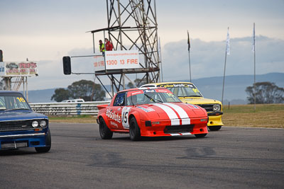 15;1979-Mazda-RX‒7-Series-1;26-July-2009;Australia;FOSC;Festival-of-Sporting-Cars;Graeme-Watts;Improved-Production;NSW;Narellan;New-South-Wales;Oran-Park-Raceway;auto;motorsport;racing;telephoto