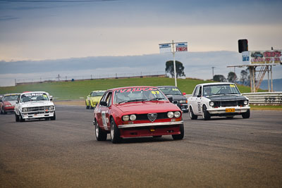 87;1976-Alfa-Romeo-Alfetta-GT;26-July-2009;Australia;FOSC;Festival-of-Sporting-Cars;Improved-Production;NSW;Narellan;New-South-Wales;Oran-Park-Raceway;Peter-Tillett;auto;motorsport;racing;telephoto