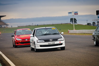 306;1998-Peugeot-306-GTi;26-July-2009;Australia;BJF55M;Barry-Black;FOSC;Festival-of-Sporting-Cars;Improved-Production;NSW;Narellan;New-South-Wales;Oran-Park-Raceway;auto;motorsport;racing;telephoto