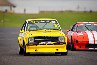 91;1975-Ford-Escort-Mk-II;26-July-2009;Australia;FOSC;Festival-of-Sporting-Cars;Graeme-Wilkinson;Improved-Production;NSW;Narellan;New-South-Wales;Oran-Park-Raceway;auto;motorsport;racing;super-telephoto