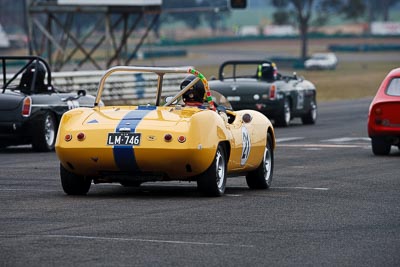 21;1959-Elva-Courier;26-July-2009;Australia;FOSC;Festival-of-Sporting-Cars;Group-S;LM746;NSW;Narellan;New-South-Wales;Oran-Park-Raceway;Rick-Marks;auto;classic;historic;motorsport;racing;super-telephoto;vintage