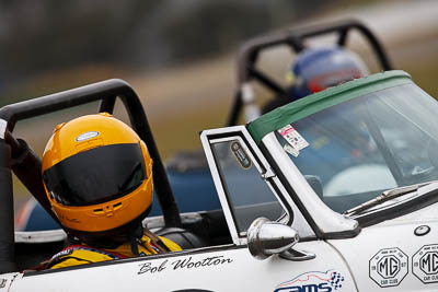 46;1962-MGB-Roadster;26-July-2009;Australia;Bob-Wootton;FOSC;Festival-of-Sporting-Cars;Group-S;NSW;Narellan;New-South-Wales;Oran-Park-Raceway;auto;classic;historic;motorsport;racing;super-telephoto;vintage