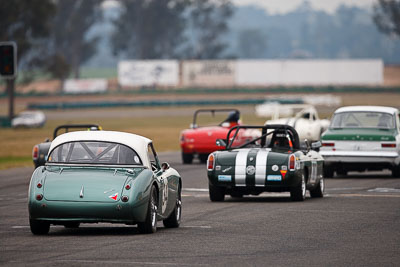 34;1959-Austin-Healey-3000;26-July-2009;Australia;Brian-Duffy;FOSC;Festival-of-Sporting-Cars;Group-S;NSW;Narellan;New-South-Wales;Oran-Park-Raceway;auto;classic;historic;motorsport;racing;super-telephoto;vintage