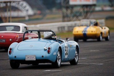 53;1959-MGA-1600;26-July-2009;26723H;Australia;FOSC;Festival-of-Sporting-Cars;Group-S;John-Young;NSW;Narellan;New-South-Wales;Oran-Park-Raceway;auto;classic;historic;motorsport;racing;super-telephoto;vintage