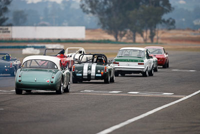 707;1967-MGB;26-July-2009;Australia;FOSC;Festival-of-Sporting-Cars;Group-S;NSW;Narellan;New-South-Wales;Oran-Park-Raceway;Reg-Darwell;auto;classic;historic;motorsport;racing;super-telephoto;vintage