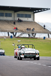 27;1963-MGB;26-July-2009;Australia;Bob-Rowntree;FOSC;Festival-of-Sporting-Cars;Group-S;NSW;Narellan;New-South-Wales;Oran-Park-Raceway;auto;classic;historic;motorsport;racing;super-telephoto;vintage