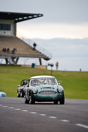 34;1959-Austin-Healey-3000;26-July-2009;Australia;Brian-Duffy;FOSC;Festival-of-Sporting-Cars;Group-S;NSW;Narellan;New-South-Wales;Oran-Park-Raceway;auto;classic;historic;motorsport;racing;super-telephoto;vintage