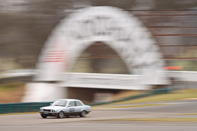 323;1983-BMW-323i;26-July-2009;Australia;FOSC;Festival-of-Sporting-Cars;NEA23L;NSW;Narellan;New-South-Wales;Oran-Park-Raceway;Regularity;Rob-Neal;auto;motion-blur;motorsport;racing;super-telephoto