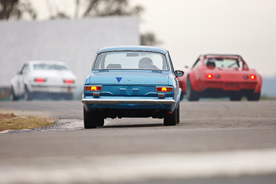 11;1972-Ford-Escort;26-July-2009;Australia;FOSC;Festival-of-Sporting-Cars;Gordon-Saunders;NSW;Narellan;New-South-Wales;Oran-Park-Raceway;Regularity;auto;motorsport;racing;super-telephoto