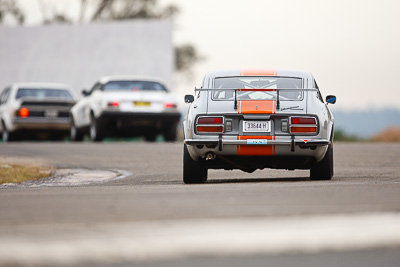 551;1974-Datsun-260Z;26-July-2009;33644H;Australia;FOSC;Festival-of-Sporting-Cars;Kay-Harlor;NSW;Narellan;New-South-Wales;Oran-Park-Raceway;Regularity;Vince-Harlor;auto;motorsport;racing;super-telephoto