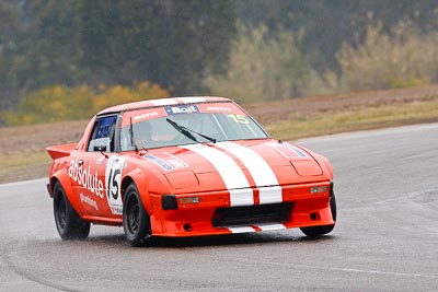 15;1979-Mazda-RX‒7-Series-1;26-July-2009;Australia;FOSC;Festival-of-Sporting-Cars;Graeme-Watts;Improved-Production;NSW;Narellan;New-South-Wales;Oran-Park-Raceway;auto;motorsport;racing;super-telephoto