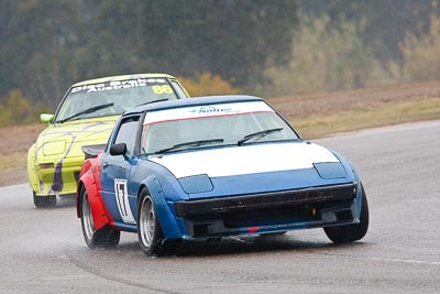 17;1979-Mazda-RX‒7;26-July-2009;Australia;FOSC;Festival-of-Sporting-Cars;Improved-Production;John-Gibson;NSW;Narellan;New-South-Wales;Oran-Park-Raceway;auto;motorsport;racing;super-telephoto