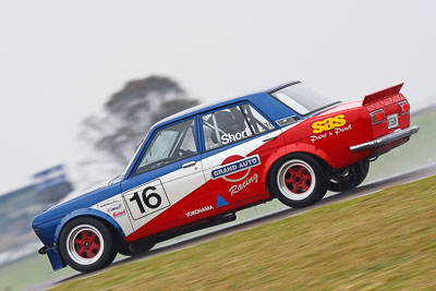 16;1970-Datsun-1600;26-July-2009;Australia;FOSC;Festival-of-Sporting-Cars;Improved-Production;Mark-Short;NSW;Narellan;New-South-Wales;Oran-Park-Raceway;auto;motorsport;racing;super-telephoto