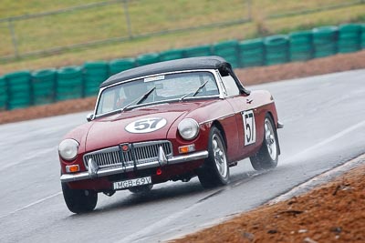 57;1969-MGB-Mk-II;26-July-2009;Australia;FOSC;Festival-of-Sporting-Cars;MGB69V;NSW;Narellan;New-South-Wales;Oran-Park-Raceway;Philip-Powell;Regularity;auto;motorsport;racing;super-telephoto