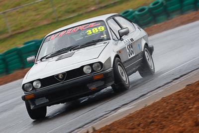 389;1983-Alfa-Romeo-GTV6;26-July-2009;Australia;David-Harris;FOSC;Festival-of-Sporting-Cars;Marque-Sports;NSW;Narellan;New-South-Wales;Oran-Park-Raceway;Production-Sports-Cars;auto;motion-blur;motorsport;racing;super-telephoto