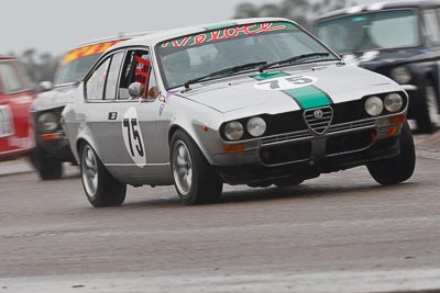 75;1977-Alfa-Romeo-GTV;26-July-2009;Australia;FOSC;Festival-of-Sporting-Cars;Group-S;NSW;Narellan;New-South-Wales;Oran-Park-Raceway;Urs-Muller;auto;classic;historic;motion-blur;motorsport;racing;super-telephoto;vintage