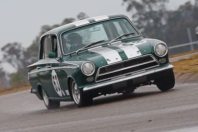 63;1963-Ford-Cortina;26-July-2009;Australia;Brian-Titheradge;FOSC;Festival-of-Sporting-Cars;Group-N;Historic-Touring-Cars;NSW;Narellan;New-South-Wales;Oran-Park-Raceway;auto;classic;historic;motion-blur;motorsport;racing;super-telephoto;vintage