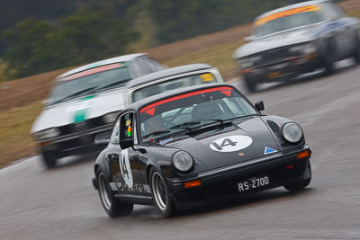 14;1975-Porsche-911-Carrera;26-July-2009;Australia;FOSC;Festival-of-Sporting-Cars;Gregory-Thomson;Group-S;NSW;Narellan;New-South-Wales;Oran-Park-Raceway;RS2700;auto;classic;historic;motion-blur;motorsport;racing;super-telephoto;vintage