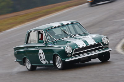 63;1963-Ford-Cortina;26-July-2009;Australia;Brian-Titheradge;FOSC;Festival-of-Sporting-Cars;Group-N;Historic-Touring-Cars;NSW;Narellan;New-South-Wales;Oran-Park-Raceway;auto;classic;historic;motion-blur;motorsport;racing;super-telephoto;vintage