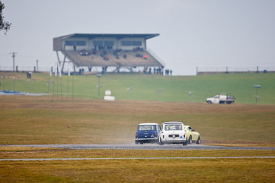 155;1964-Morris-Cooper-S;26-July-2009;Australia;FOSC;Festival-of-Sporting-Cars;Group-N;Historic-Touring-Cars;NSW;Narellan;New-South-Wales;Oran-Park-Raceway;Santino-Di-Carlo;auto;classic;historic;motorsport;racing;super-telephoto;vintage