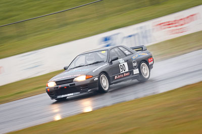 90;1993-Nissan-Skyline-R32-GTR;26-July-2009;Australia;Colin-Ward;FOSC;Festival-of-Sporting-Cars;Improved-Production;NSW;Narellan;New-South-Wales;Oran-Park-Raceway;auto;motion-blur;motorsport;racing;super-telephoto