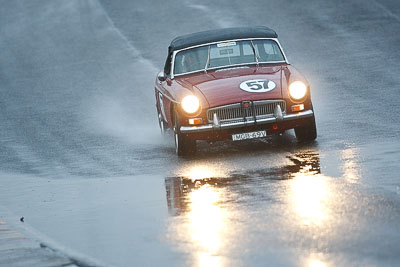 57;1969-MGB-Mk-II;26-July-2009;Australia;FOSC;Festival-of-Sporting-Cars;MGB69V;NSW;Narellan;New-South-Wales;Oran-Park-Raceway;Philip-Powell;Regularity;auto;motorsport;racing;super-telephoto