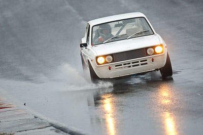 128;1973-Fiat-128-Sports-Coupe;26-July-2009;Australia;FOSC;Festival-of-Sporting-Cars;NSW;Narellan;New-South-Wales;Oran-Park-Raceway;Regularity;Tony-Dorrell;auto;motorsport;racing;super-telephoto