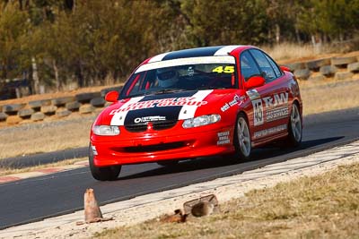 45;7-August-2009;Australia;Holden-Commodore-VT;Morgan-Park-Raceway;QLD;Queensland;Saloon-Cars;Shannons-Nationals;Warwick;Wayne-Patten;auto;motorsport;racing;super-telephoto