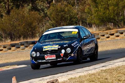 88;7-August-2009;Australia;Brian-Hine;Ford-Falcon-AU;Morgan-Park-Raceway;QLD;Queensland;Saloon-Cars;Shannons-Nationals;Warwick;auto;motorsport;racing;super-telephoto